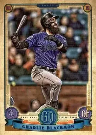 2019 Topps Gypsy Queen #11 - Charlie Blackmon - Colorado Rockies