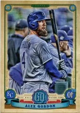 2019 Topps Gypsy Queen #15 - Alex Gordon - Kansas City Royals