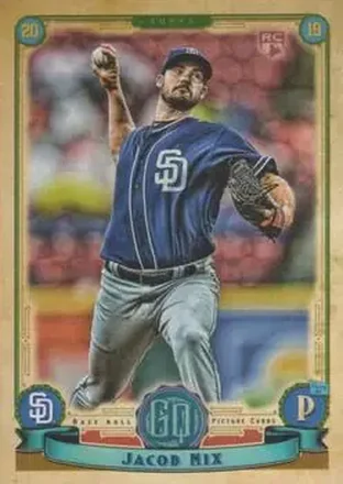 2019 Topps Gypsy Queen #16 - Jacob Nix - San Diego Padres
