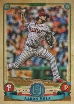 2019 Topps Gypsy Queen #20 - Aaron Nola - Philadelphia Phillies