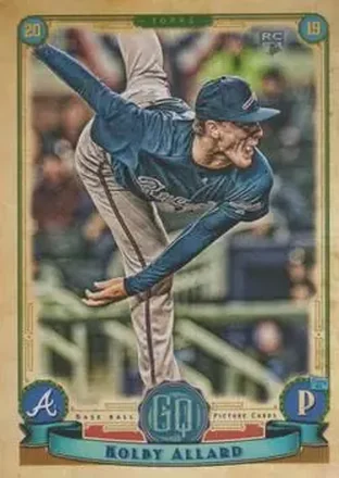 2019 Topps Gypsy Queen #25 - Kolby Allard - Atlanta Braves