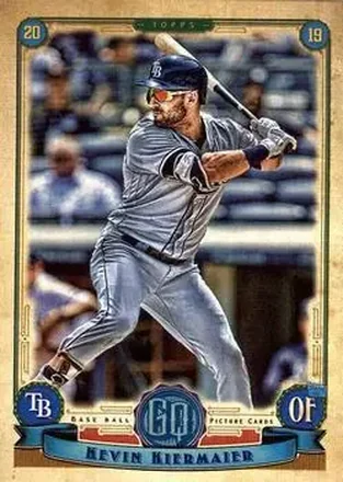 2019 Topps Gypsy Queen #27 - Kevin Kiermaier - Tampa Bay Rays