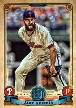2019 Topps Gypsy Queen #31 - Jake Arrieta - Philadelphia Phillies