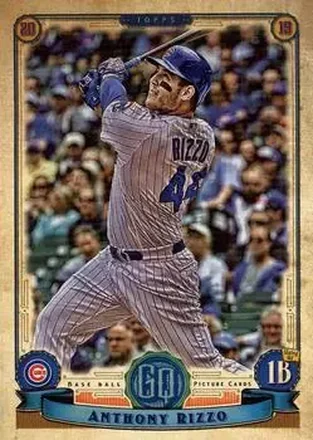 2019 Topps Gypsy Queen #32 - Anthony Rizzo - Chicago Cubs