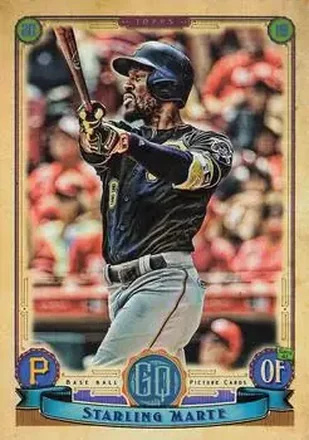 2019 Topps Gypsy Queen #35 - Starling Marte - Pittsburgh Pirates