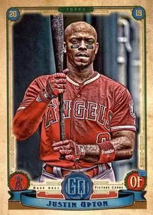 2019 Topps Gypsy Queen #36 - Justin Upton - Los Angeles Angels