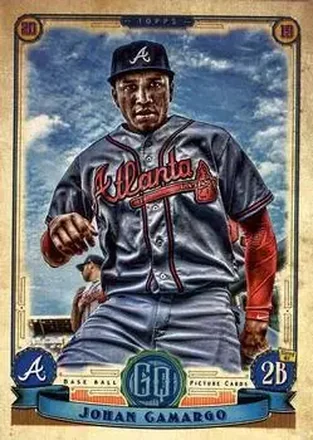 2019 Topps Gypsy Queen #38 - Johan Camargo - Atlanta Braves