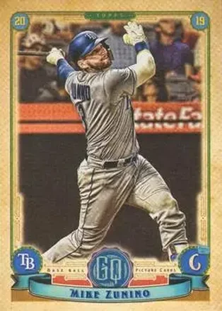 2019 Topps Gypsy Queen #40 - Mike Zunino - Tampa Bay Rays