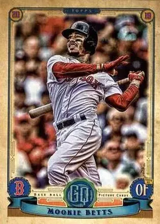 2019 Topps Gypsy Queen #41 - Mookie Betts - Boston Red Sox