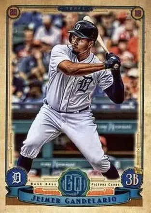 2019 Topps Gypsy Queen #44 - Jeimer Candelario - Detroit Tigers