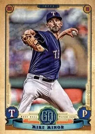 2019 Topps Gypsy Queen #50 - Mike Minor - Texas Rangers