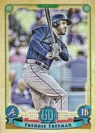 2019 Topps Gypsy Queen #53 - Freddie Freeman - Atlanta Braves