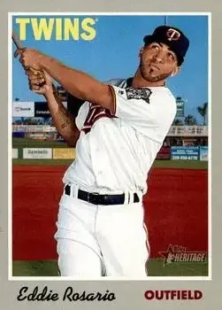 2019 Topps Heritage feature card