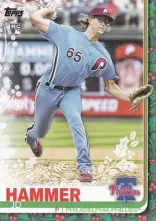 2019 Topps Holiday #HW7 - JD Hammer - Philadelphia Phillies