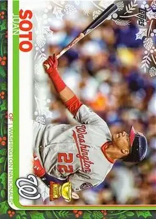 2019 Topps Holiday #HW8 - Juan Soto - Washington Nationals