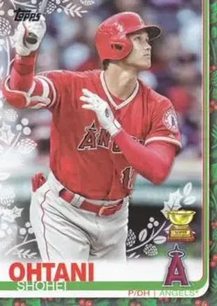 2019 Topps Holiday #HW16 - Shohei Ohtani - Los Angeles Angels