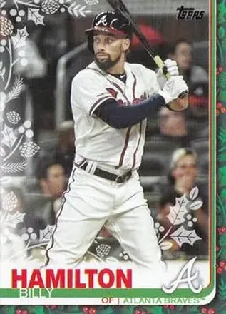 2019 Topps Holiday #HW17 - Billy Hamilton - Atlanta Braves