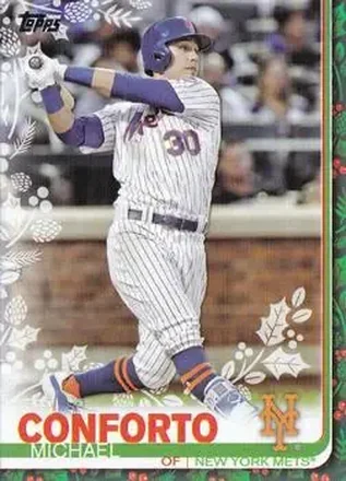 2019 Topps Holiday #HW22 - Michael Conforto - New York Mets