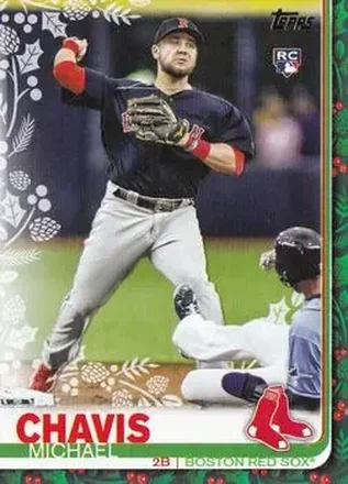 2019 Topps Holiday #HW23 - Michael Chavis - Boston Red Sox