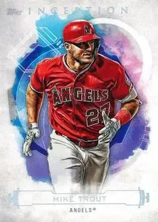 2019 Topps Inception #1 - Mike Trout - Los Angeles Angels