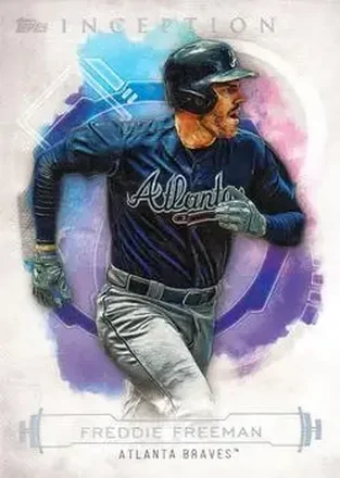 2019 Topps Inception #4 - Freddie Freeman - Atlanta Braves