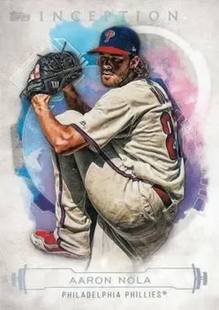 2019 Topps Inception #6 - Aaron Nola - Philadelphia Phillies