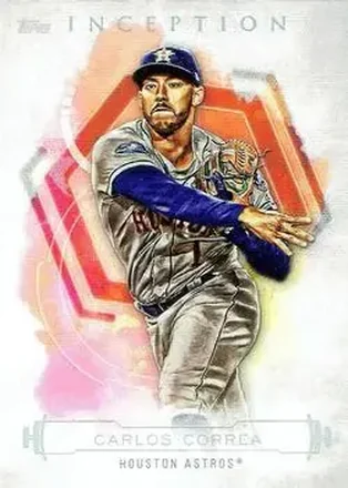2019 Topps Inception #8 - Carlos Correa - Houston Astros