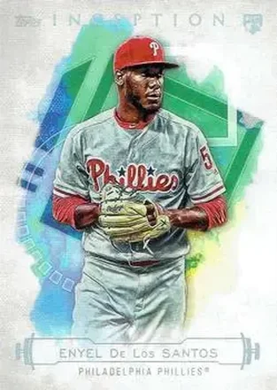 2019 Topps Inception #14 - Enyel De Los Santos - Philadelphia Phillies