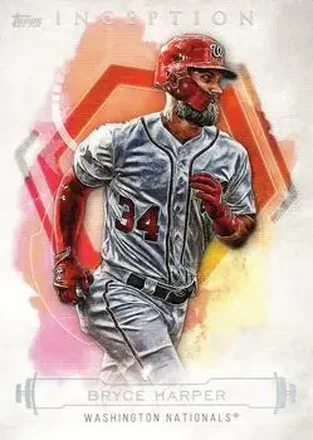2019 Topps Inception #16 - Bryce Harper - Washington Nationals