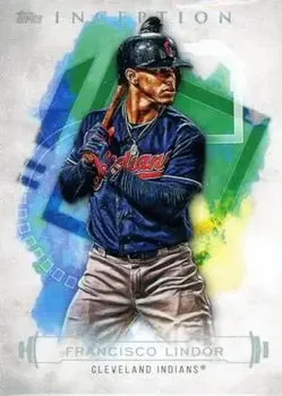 2019 Topps Inception #17 - Francisco Lindor - Cleveland Indians
