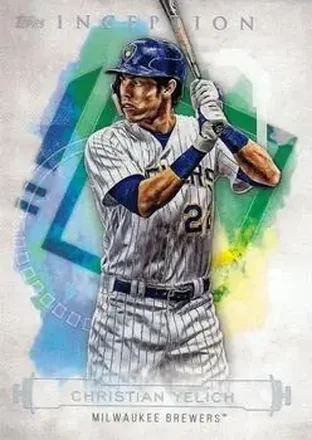 2019 Topps Inception #21 - Christian Yelich - Milwaukee Brewers