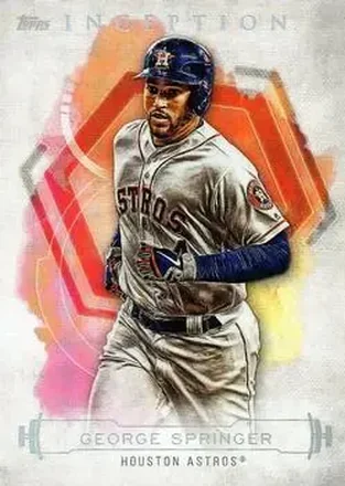 2019 Topps Inception #24 - George Springer - Houston Astros