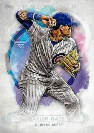 2019 Topps Inception #26 - Javier Báez - Chicago Cubs