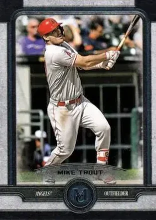 2019 Topps Museum Collection #1 - Mike Trout - Los Angeles Angels