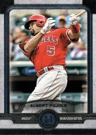 2019 Topps Museum Collection #2 - Albert Pujols - Los Angeles Angels