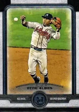 2019 Topps Museum Collection #5 - Ozzie Albies - Atlanta Braves