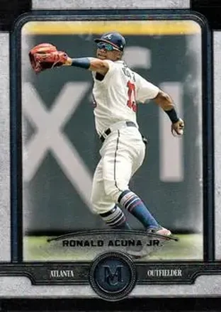 2019 Topps Museum Collection #6 - Ronald Acuña Jr. - Atlanta Braves