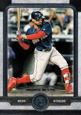 2019 Topps Museum Collection #11 - Mookie Betts - Boston Red Sox
