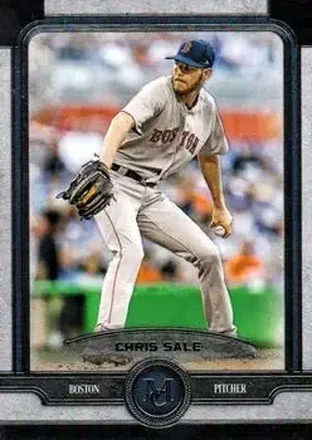 2019 Topps Museum Collection #12 - Chris Sale - Boston Red Sox