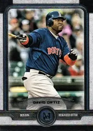2019 Topps Museum Collection #16 - David Ortiz - Boston Red Sox