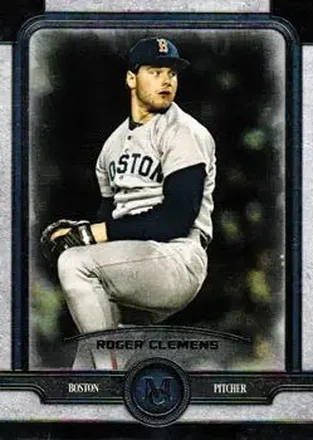 2019 Topps Museum Collection #17 - Roger Clemens - Boston Red Sox