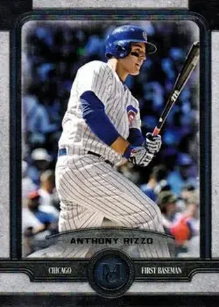 2019 Topps Museum Collection #20 - Anthony Rizzo - Chicago Cubs