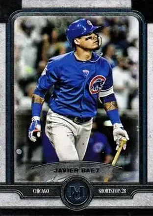2019 Topps Museum Collection #21 - Javier Báez - Chicago Cubs