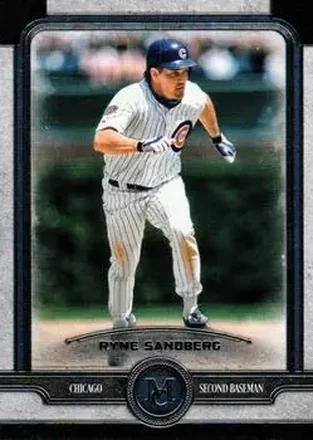 2019 Topps Museum Collection #23 - Ryne Sandberg - Chicago Cubs