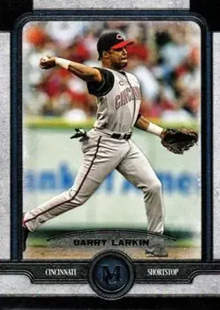 2019 Topps Museum Collection #28 - Barry Larkin - Cincinnati Reds