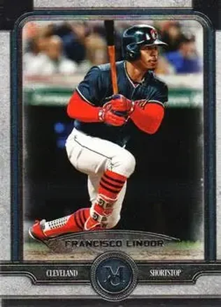 2019 Topps Museum Collection #29 - Francisco Lindor - Cleveland Indians