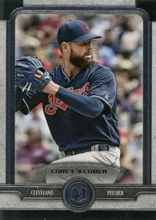 2019 Topps Museum Collection #30 - Corey Kluber - Cleveland Indians