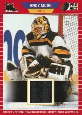2021-22 Pro Set - Memorabilia Red #PSM-05 - Andy Moog - Boston Bruins