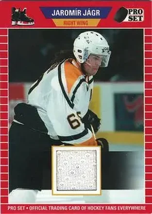 2021-22 Pro Set - Memorabilia Red #PSM-31 - Jaromir Jagr - Pittsburgh Penguins