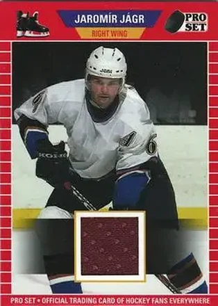 2021-22 Pro Set - Memorabilia Red #PSM-32 - Jaromir Jagr - Washington Capitals